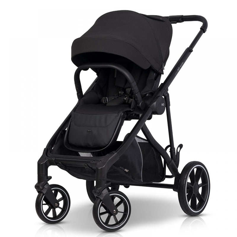 Καρότσι Διδύμων Eurocart Duoflex 2+2 Ebony Black EasyGo