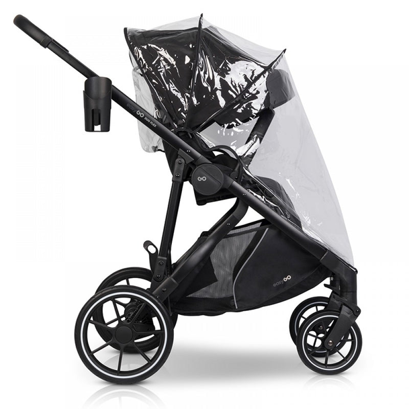 Καρότσι Διδύμων Eurocart Duoflex 1+1  Ebony Black EasyGo