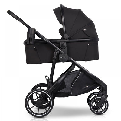 Καρότσι Διδύμων Eurocart Duoflex 1+2 Ebony Black EasyGo