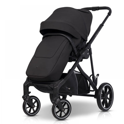 Καρότσι Διδύμων Eurocart Duoflex 1+1  Ebony Black EasyGo