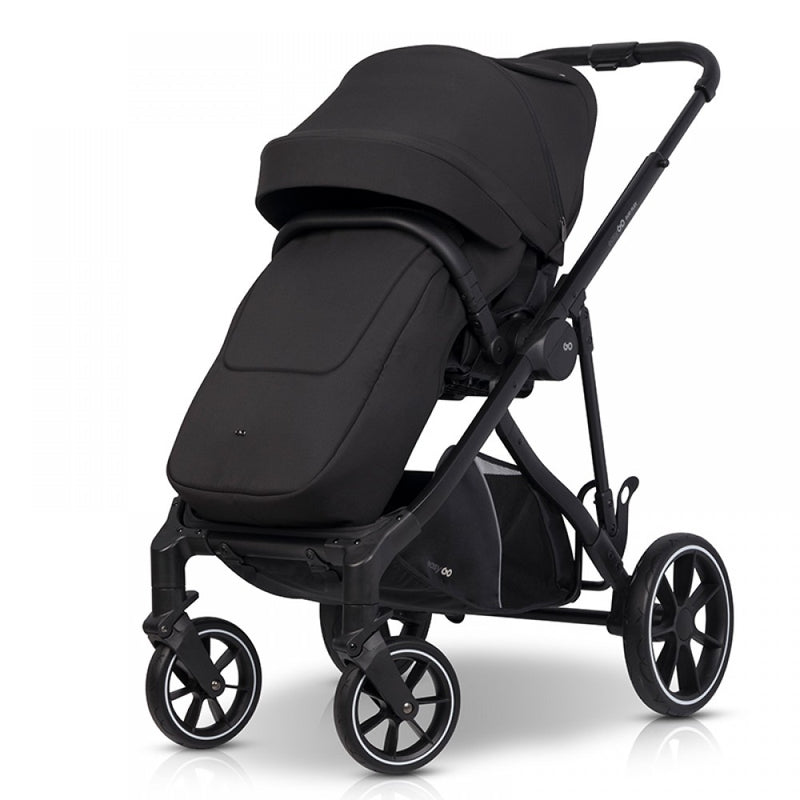 Καρότσι Διδύμων Eurocart Duoflex 1+1  Ebony Black EasyGo