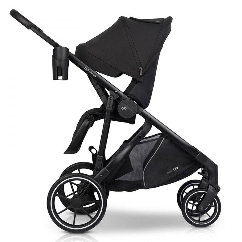 Καρότσι Διδύμων Eurocart Duoflex 1+1  Ebony Black EasyGo