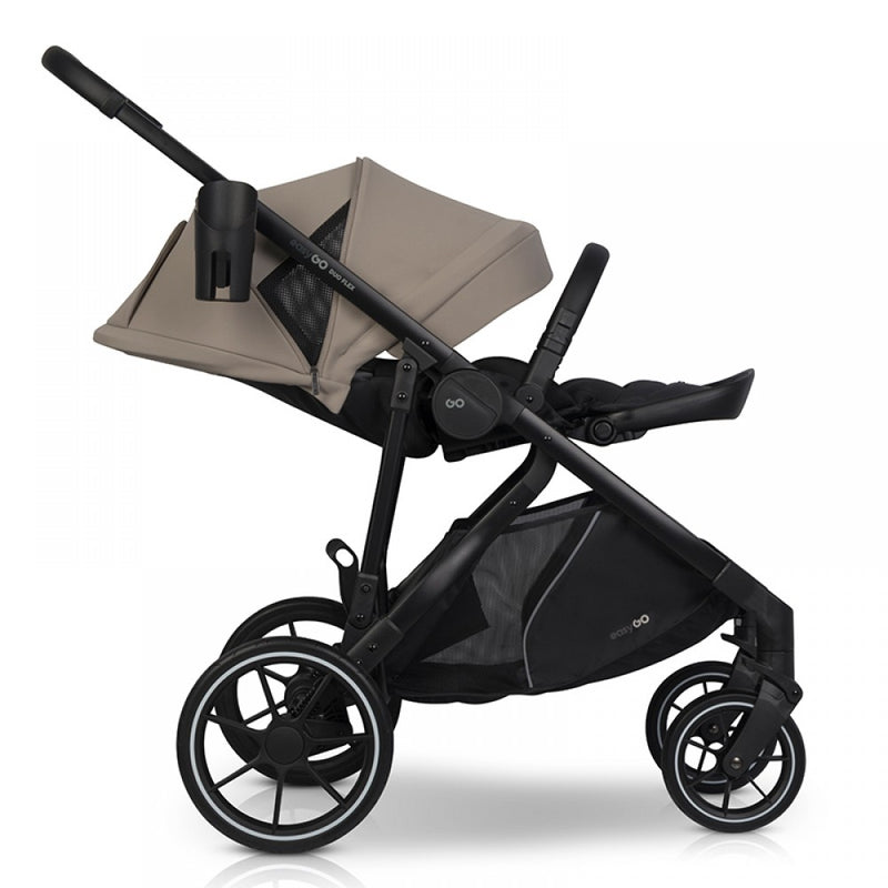 Καρότσι Διδύμων Eurocart Duoflex Savana Beige EasyGo