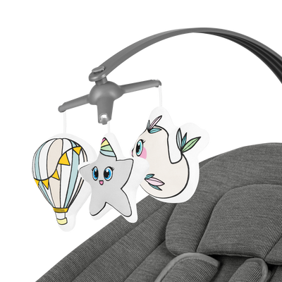 Ηλεκτρικό Ρηλάξ Blossom Gray Concrete Lionelo