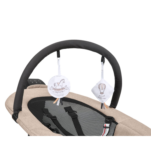 Ηλεκτρική Κούνια Ρηλάξ Zazu Beige KikkaBoo