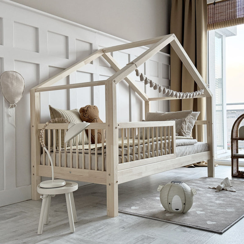 Παιδικό Κρεβάτι Σπιτάκι Housebed Alto Plus Με Προστατευτικό Κάγκελο - 10% Έκπτωση Στο Στρώμα