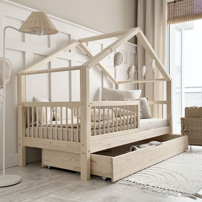 Παιδικό Κρεβάτι Σπιτάκι Housebed Alto Plus Με Προστατευτικό Κάγκελο - 10% Έκπτωση Στο Στρώμα