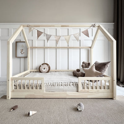 Παιδικό Κρεβάτι Pioli Duo Από Φυσικό Ξύλο 160x80cm - 10% Έκπτωση Στο Στρώμα