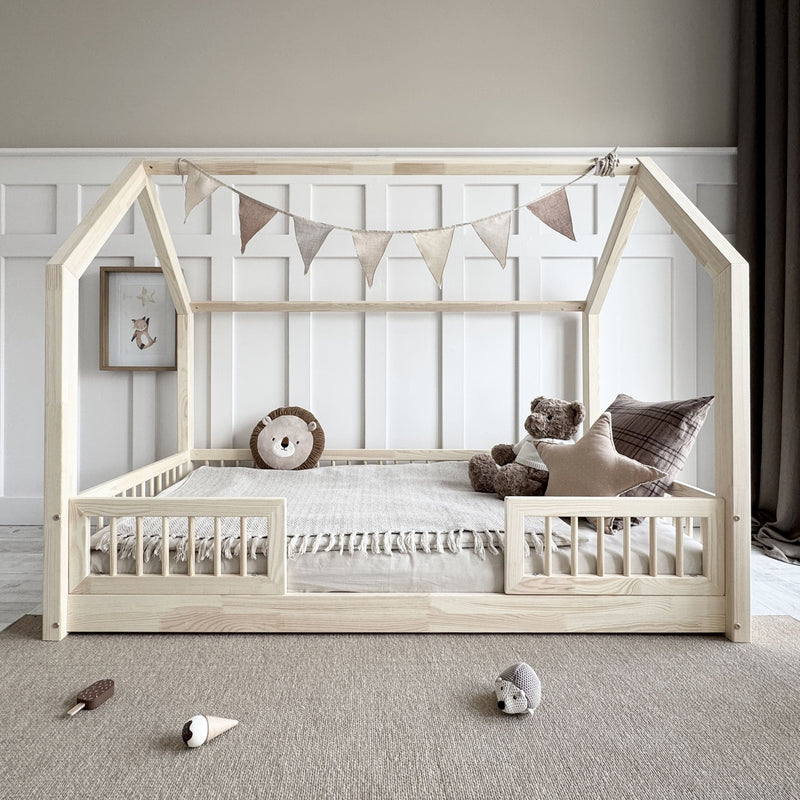 Παιδικό Κρεβάτι Pioli Duo Από Φυσικό Ξύλο 160x80cm - 10% Έκπτωση Στο Στρώμα