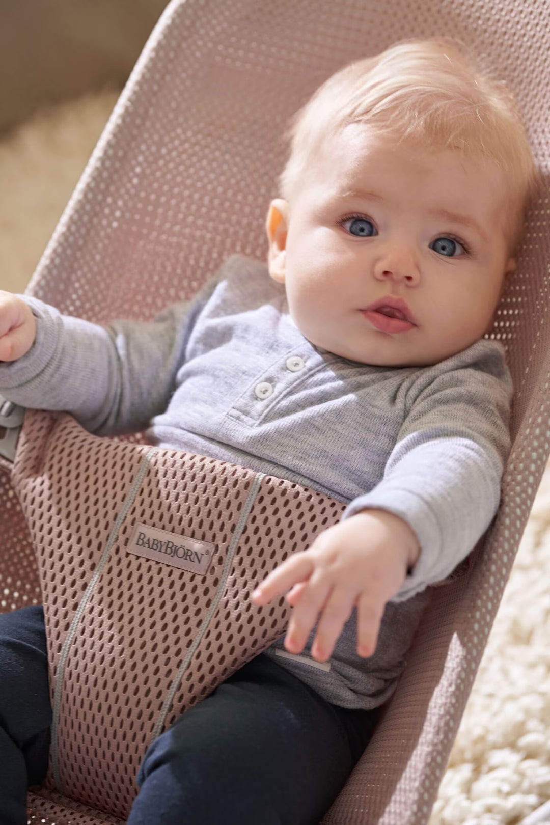 Ρηλάξ Bliss Mesh Pearly Pink BabyBjorn