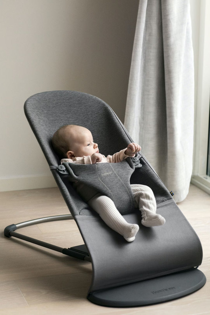 Ρηλάξ Bliss Jersey Charcoal Grey BabyBjorn