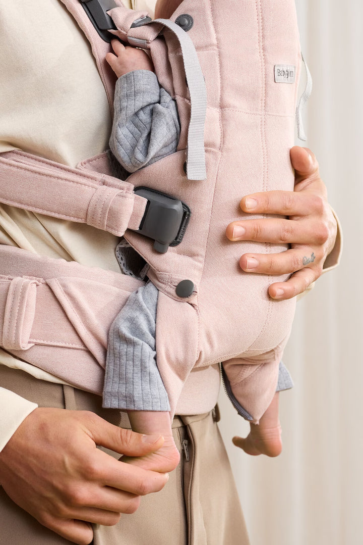 Μάρσιπος Harmony Woven Light Pink Melange Babybjorn