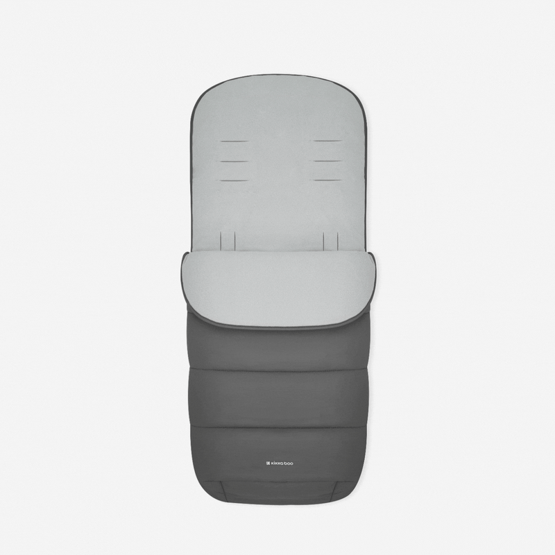 Ποδόσακος Καροτσιού Classic Dark Grey KikkaBoo