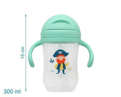 Εκπαιδευτικό Ποτηράκι με Λαβές Pirate 300ml 6+Μ