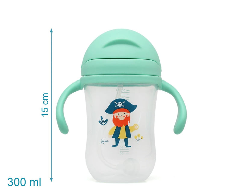Εκπαιδευτικό Ποτηράκι με Λαβές Pirate 300ml 6+Μ