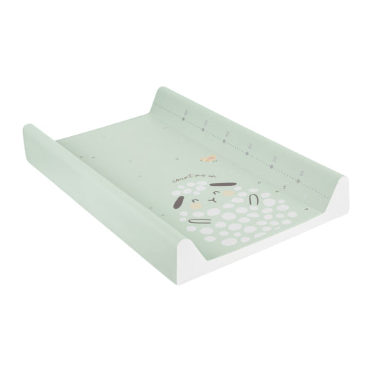 Αλλαξιέρα Σκληρή PVC Sleepy Sheep Mint 50x70cm