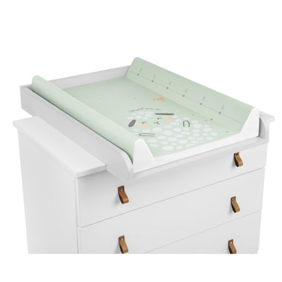 Αλλαξιέρα Σκληρή PVC Sleepy Sheep Mint 50x70cm