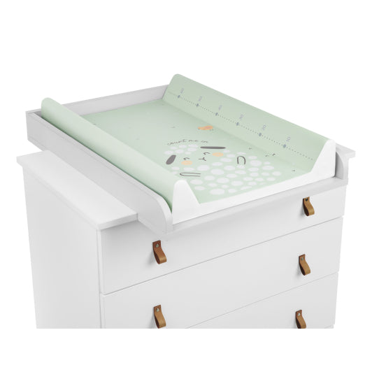 Αλλαξιέρα Σκληρή PVC Sleepy Sheep Mint 50x70cm