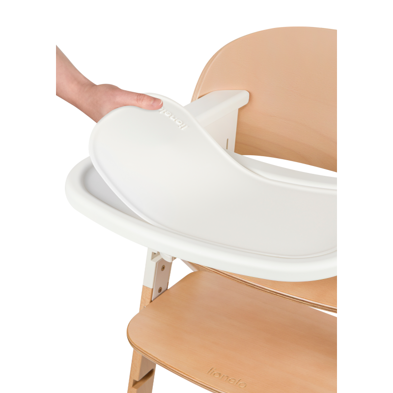 Καρεκλάκι Φαγητού Megan 3 σε 1 White Wood Lionelo
