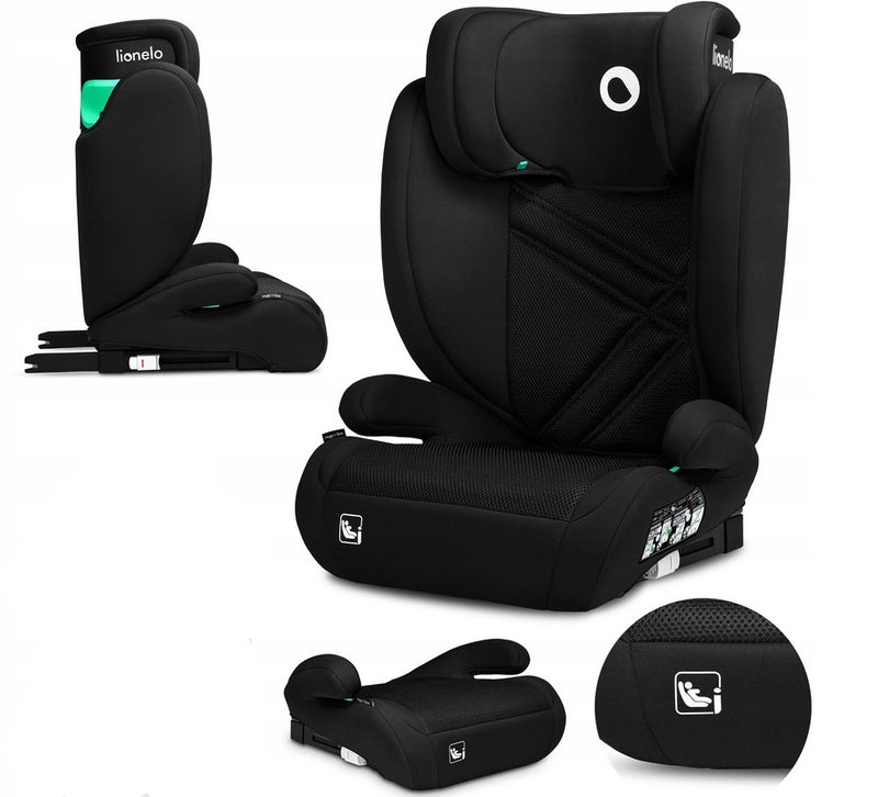 Κάθισμα Αυτοκινήτου Hugo  i-Size 100-150cm ή 15-36kg Black Carbon Lionelo