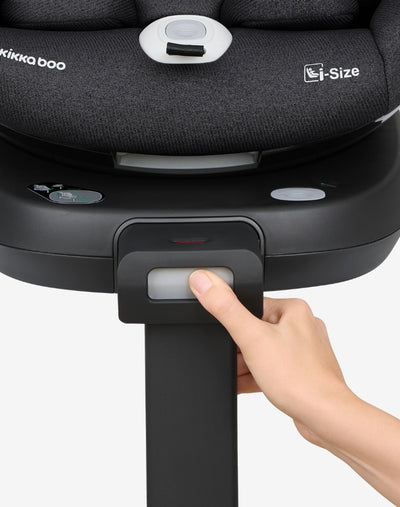 Κάθισμα Aυτοκινήτου i-Twist 360° Dark Grey i-Size 40-150cm KikkaBoo