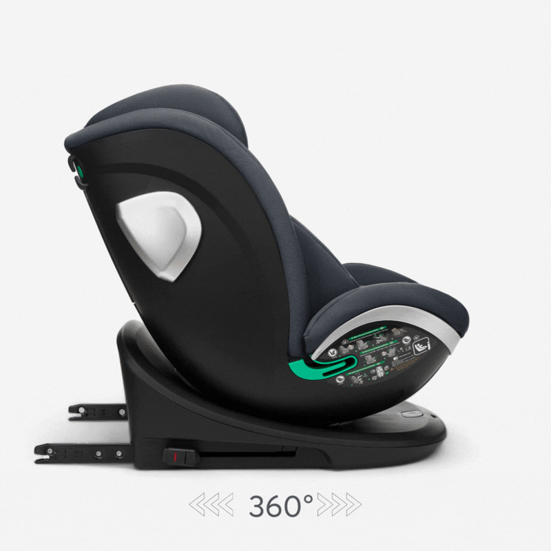 Κάθισμα Aυτοκινήτου i-Drive 360° Black i-Size 40-150cm KikkaBoo