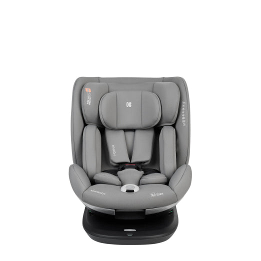 Κάθισμα Aυτοκινήτου i-Drive 360° Light Gray i-Size 40-150cm KikkaBoo
