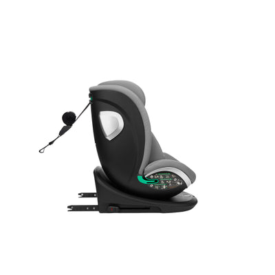 Κάθισμα Aυτοκινήτου i-Drive 360° Light Gray i-Size 40-150cm KikkaBoo