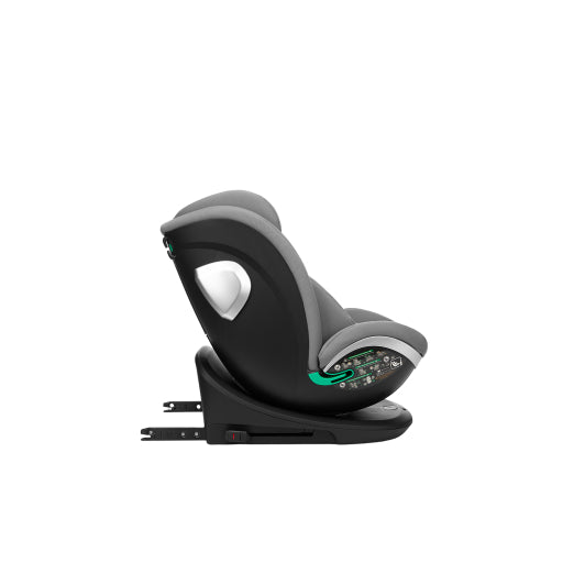 Κάθισμα Aυτοκινήτου i-Drive 360° Light Gray i-Size 40-150cm KikkaBoo