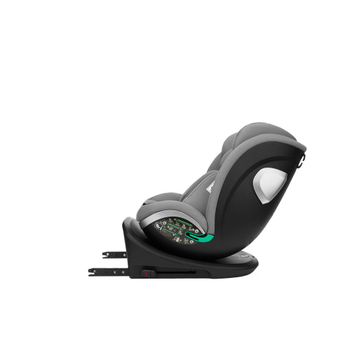 Κάθισμα Aυτοκινήτου i-Drive 360° Light Gray i-Size 40-150cm KikkaBoo