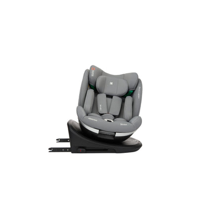 Κάθισμα Aυτοκινήτου i-Drive 360° Light Gray i-Size 40-150cm KikkaBoo