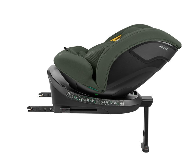 Κάθισμα Aυτοκινήτου i-Orbit 360° Army Green i-Size 40-150cm KikkaBoo