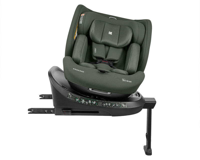 Κάθισμα Aυτοκινήτου i-Orbit 360° Army Green i-Size 40-150cm KikkaBoo