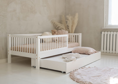 Παιδικό Κρεβάτι Alto Plus Με Δεύτερο Κρεβάτι σε Λευκό 100x200cm - 10% Έκπτωση Στο Στρώμα