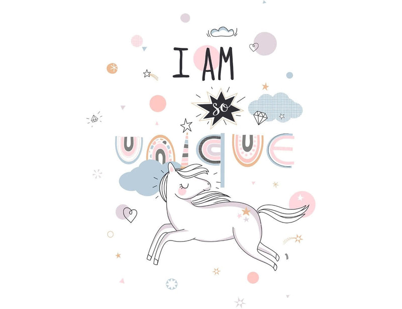 Σετ Μονή Παπλωματοθήκη & Μαξιλαροθήκη Unicorn 140x200cm