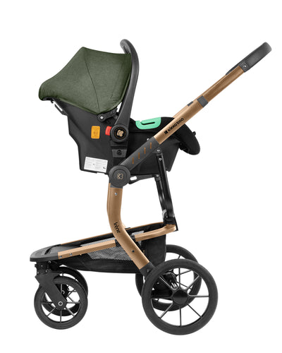 Παιδικό Καρότσι Irene 3 In 1 Army Green KikkaBoo