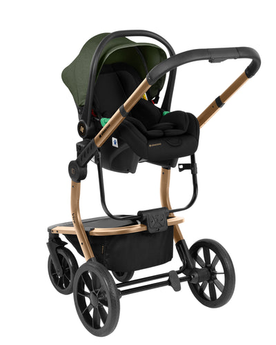 Παιδικό Καρότσι Irene 3 In 1 Army Green KikkaBoo