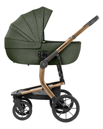 Παιδικό Καρότσι Irene 3 In 1 Army Green KikkaBoo