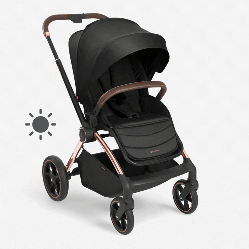 Καρότσι Kara 2 Σε 1 Black KikkaBoo