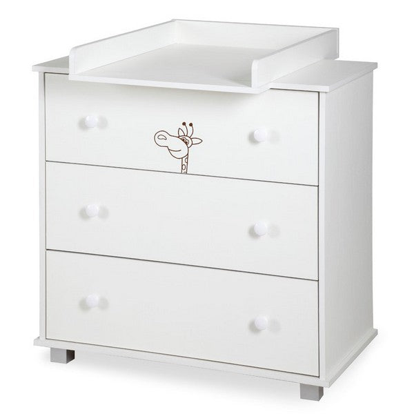 Ολοκληρωμένο Βρεφικό Δωμάτιο Giraffe Λευκό 120x60cm