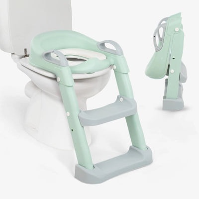 Κάθισμα Τουαλέτας Με Σκάλα Lea Mint KikkaBoo