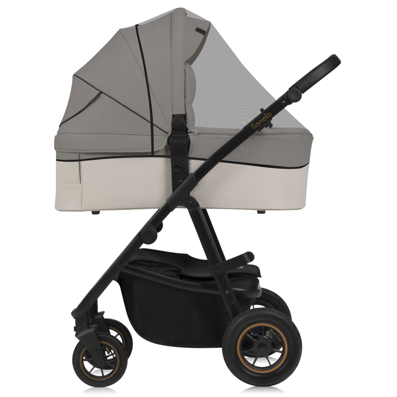 Βρεφικό Καρότσι Amber Plus 3 σε 1 Beige Sand Lionelo