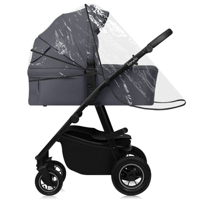 Βρεφικό Καρότσι Amber Plus 3 σε 1 Gray Graphite Lionelo