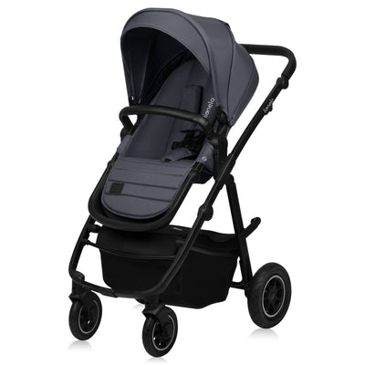 Βρεφικό Καρότσι Amber Plus 3 σε 1 Gray Graphite Lionelo