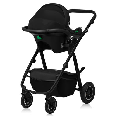 Βρεφικό Καρότσι Amber Plus 3 σε 1 Gray Graphite Lionelo