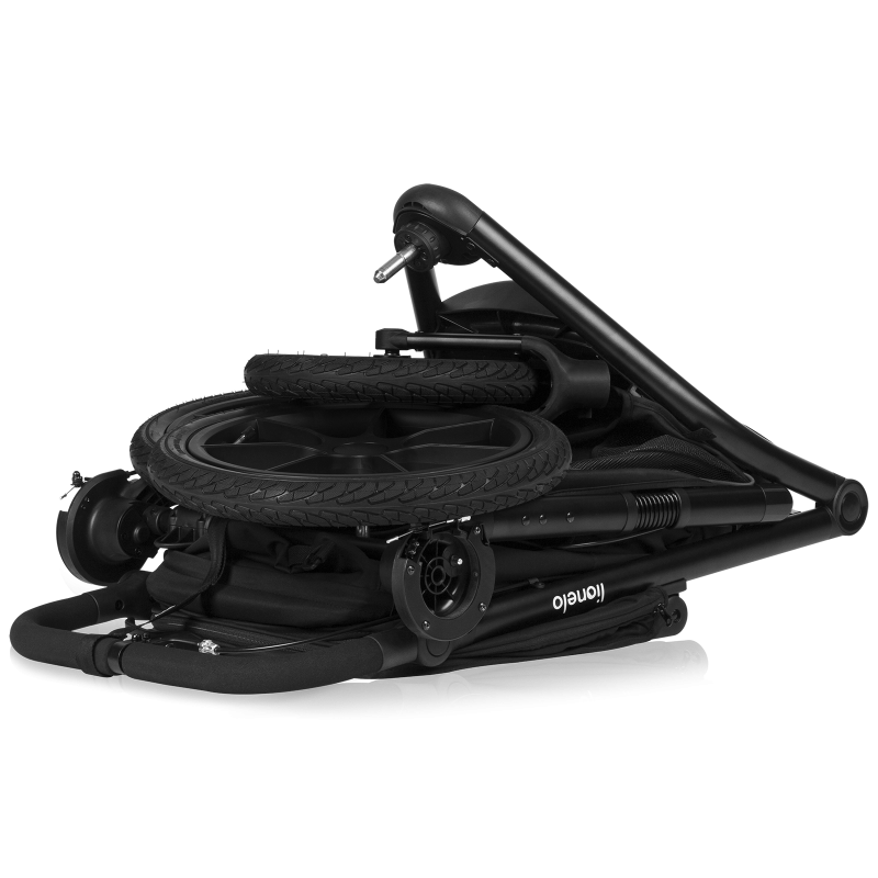 Βρεφικό Καρότσι Azura Black Onyx Lionelo