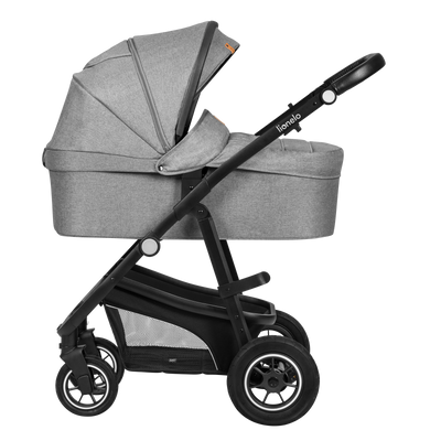 Lionelo Bianca Καρότσι 3 σε 1 έως 22 kg Gray Stone