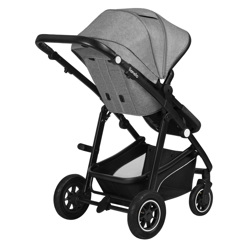 Lionelo Bianca Καρότσι 3 σε 1 έως 22 kg Gray Stone