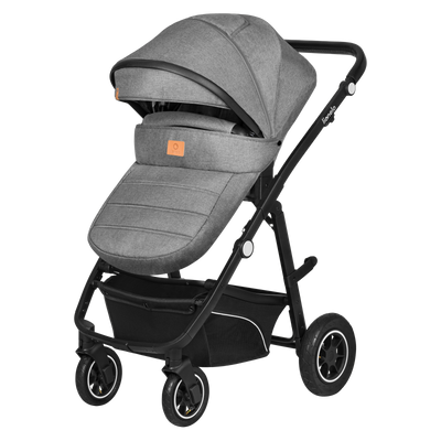 Lionelo Bianca Καρότσι 3 σε 1 έως 22 kg Gray Stone