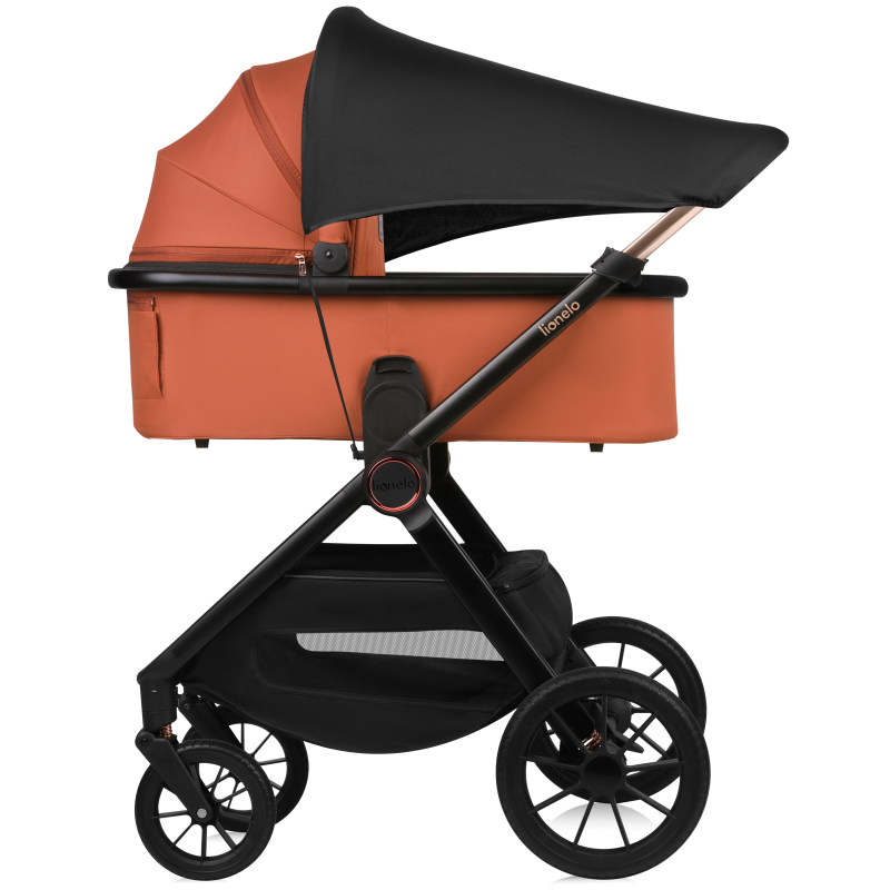 Βρεφικό Καρότσι Layla 3 σε 1 Brown Rust Lionelo